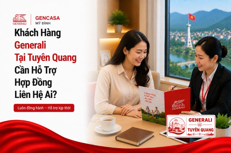 Khách Hàng Generali Tại Tuyên Quang Cần Hỗ Trợ Hợp Đồng Liên Hệ Ai?