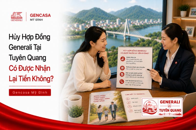 Hủy Hợp Đồng Generali Tại Tuyên Quang Có Được Nhận Lại Tiền Không?
