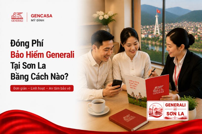 Đóng Phí Bảo Hiểm Generali Tại Sơn La Bằng Cách Nào?