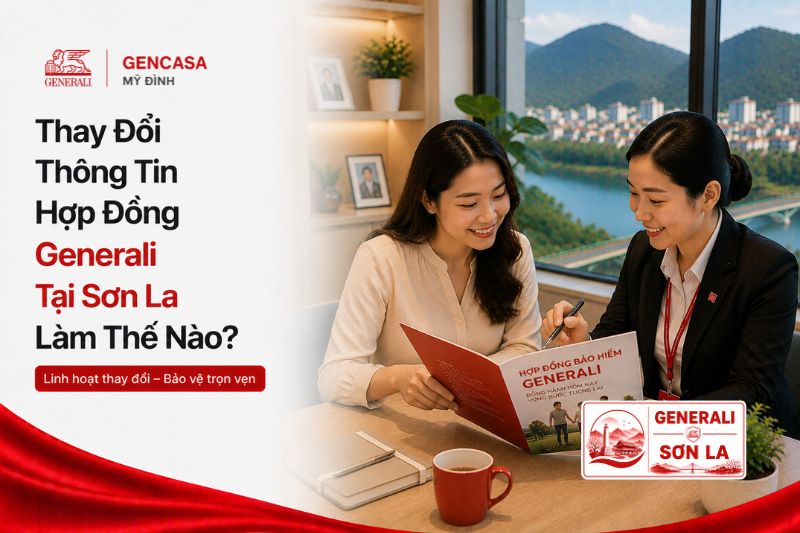 Thay Đổi Thông Tin Hợp Đồng Generali Tại Sơn La Làm Thế Nào?