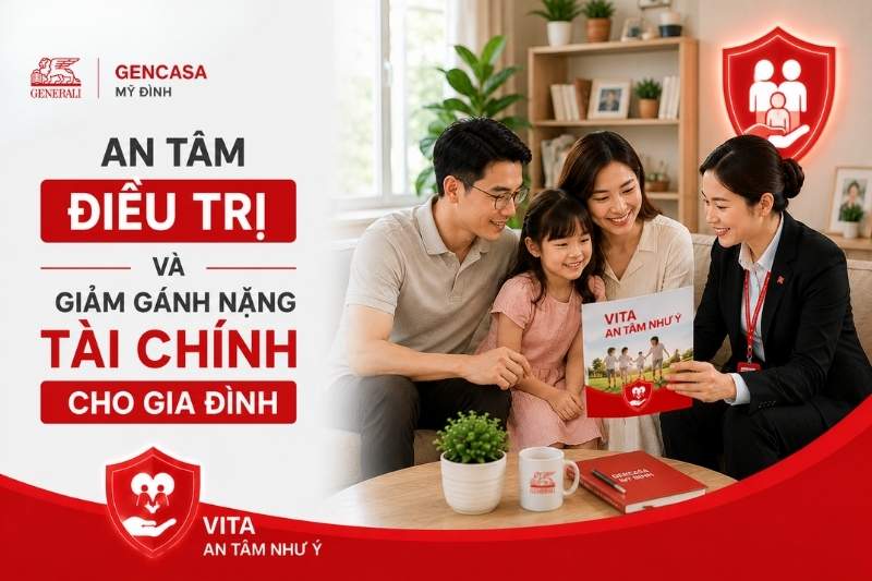 An tâm điều trị giảm gánh nặng tài chính.
