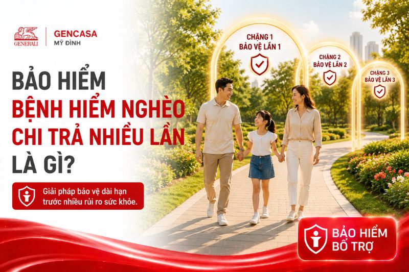 Bảo hiểm bệnh hiểm nghèo chi trả nhiều lần là gì