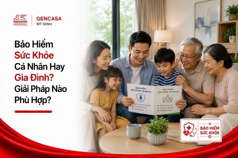 Bảo hiểm sức khỏe cá nhân hay gia đình, giải pháp nào phù hợp hơn.