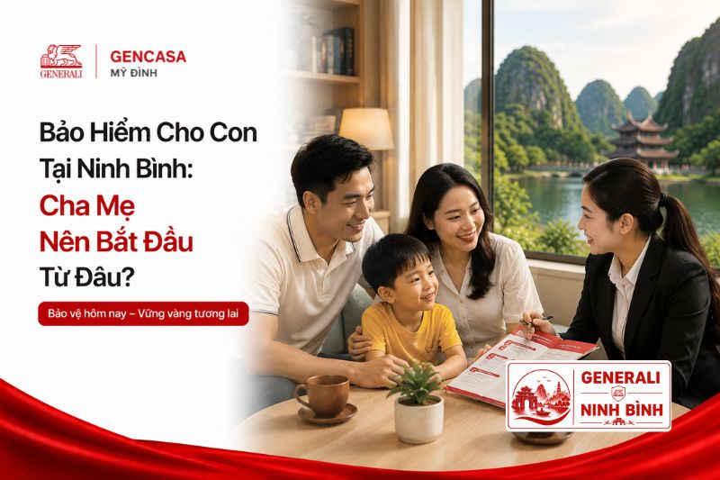 Bảo hiểm cho con tại Ninh Bình cha mẹ nên bắt đầu từ đâu.