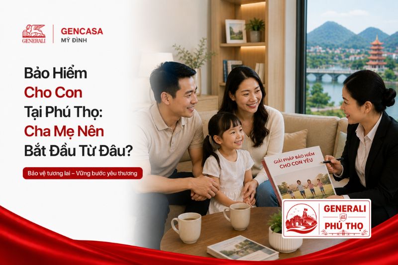 Bảo hiểm cho con tại Phú Thọ, cha mẹ nên bắt đầu từ đâu.