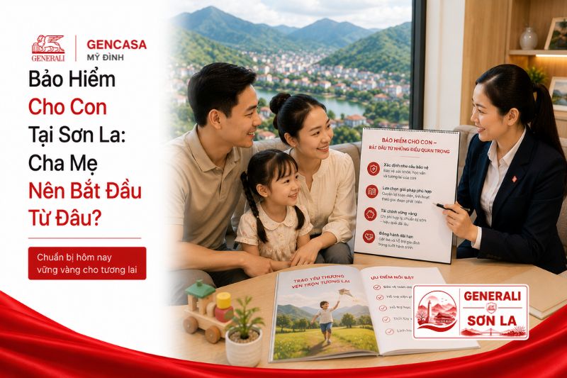 Bảo hiểm cho con tại Sơn La cha mẹ nên bắt đầu từ đâu.