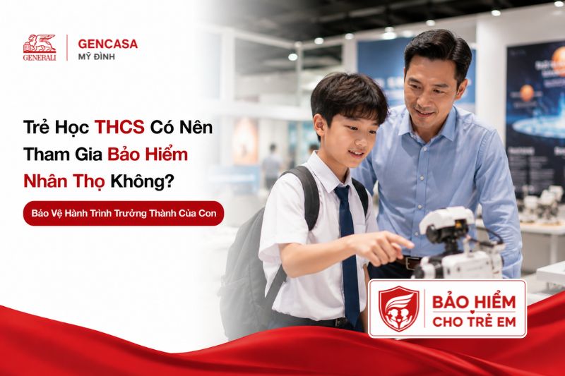 Trẻ học thcs có nên tham gia bảo hiểm nhân thọ không