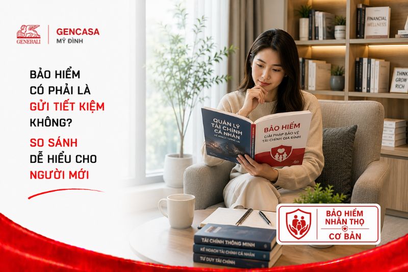 Bảo hiểm có phải là gửi tiết kiệm không? so sánh dễ hiểu cho người mới