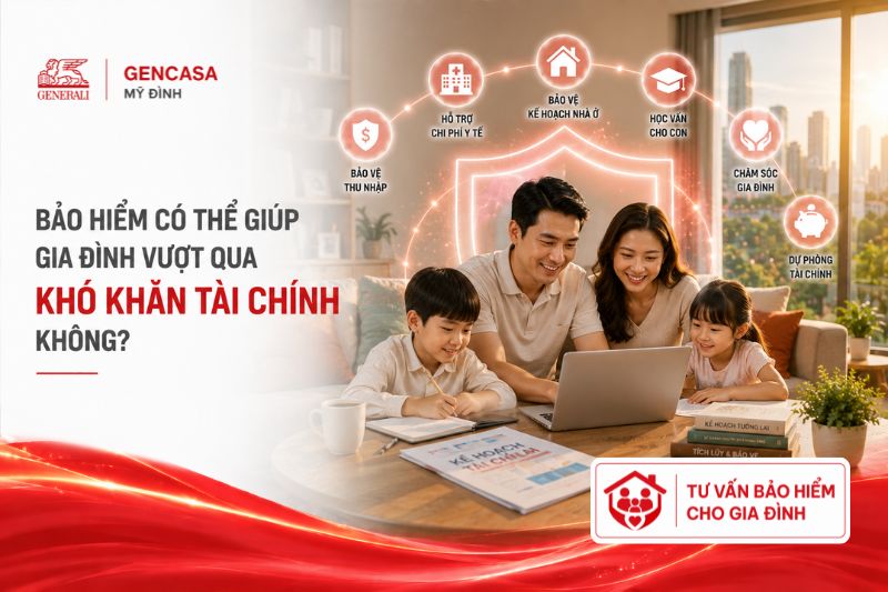 Bảo hiểm có thể giúp gia đình vượt qua khó khăn tài chính không