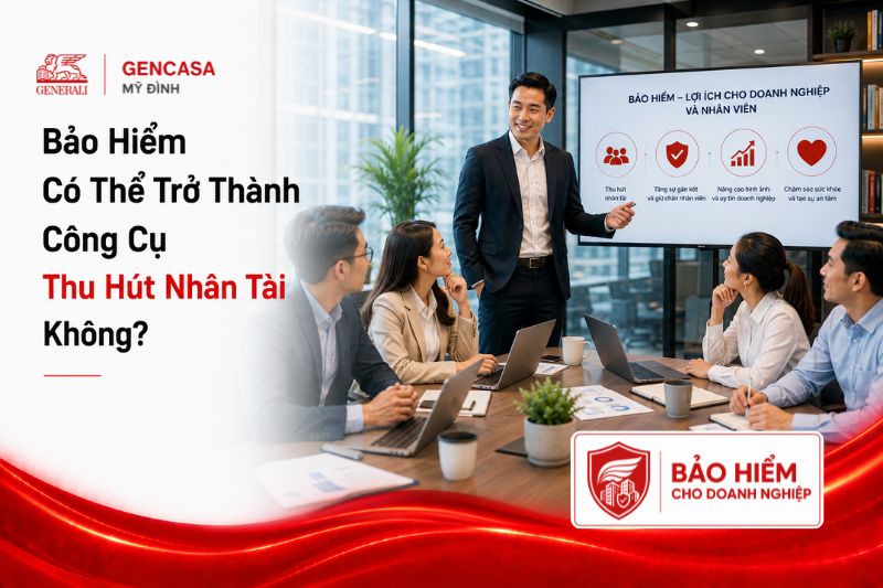 Bảo hiểm có thể trở thành công cụ thu hút nhân tài không