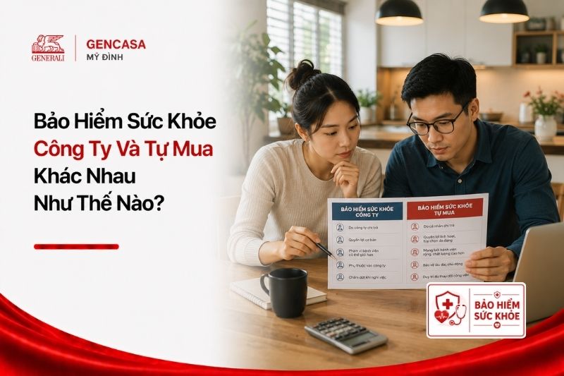 Bảo hiểm sức khỏe công ty và tự mua khác nhau như thế nào.
