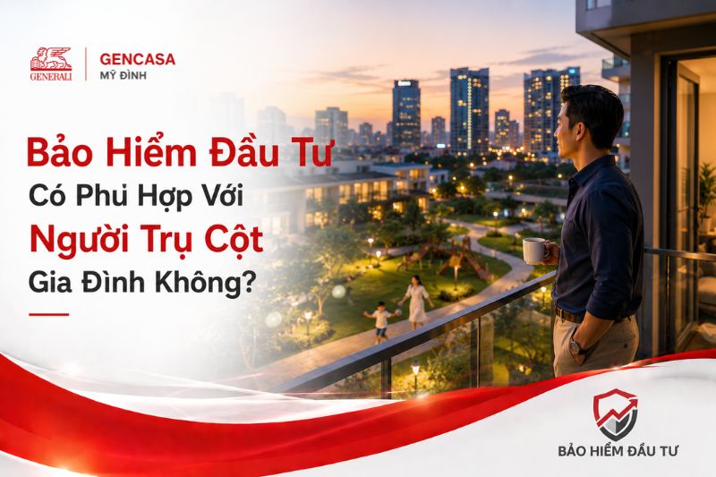 Bảo hiểm đầu tư có phù hợp với người trụ cột gia đình không