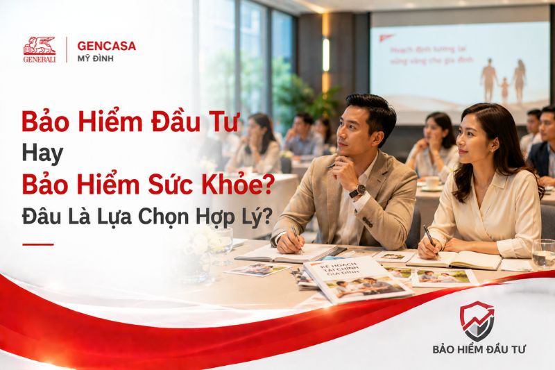 Bảo hiểm đầu tư hay bảo hiểm sức khỏe đâu là lựa chọn hợp lý