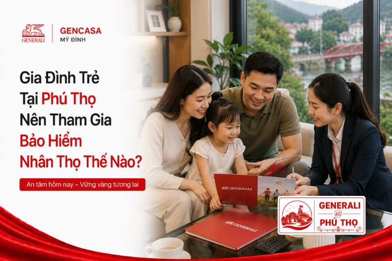 Gia đình trẻ tại Phú Thọ nên tham gia bảo hiểm nhân thọ thế nào.