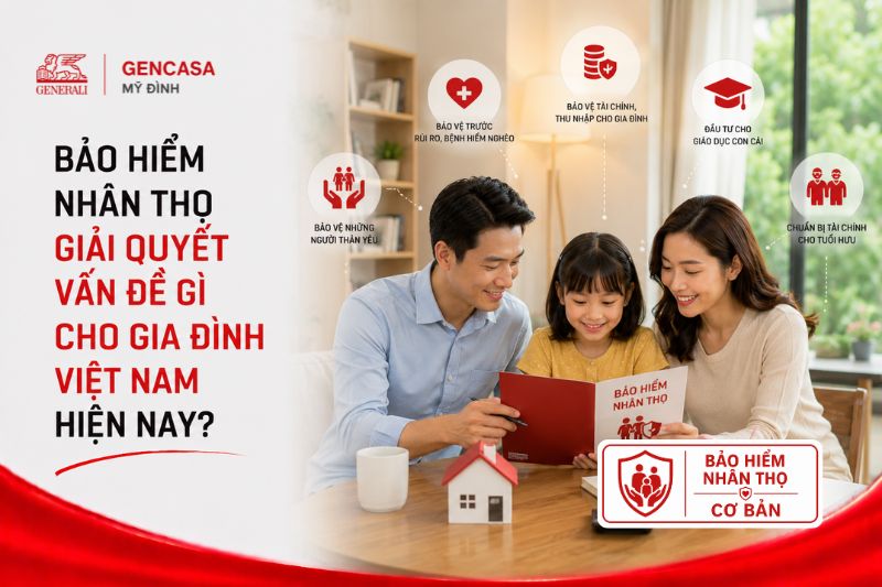 Bảo hiểm nhân thọ giải quyết vấn đề gì cho gia đình việt nam hiện nay