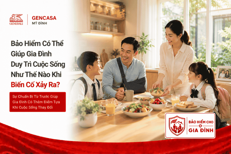 Bảo hiểm có thể giúp gia đình duy trì cuộc sống như thế nào khi biến cố xảy ra