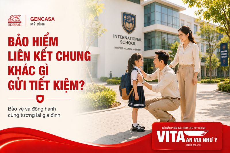 Bảo hiểm liên kết chung khác gì gửi tiết kiệm