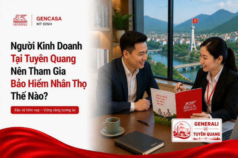 Người kinh doanh tại Tuyên Quang nên tham gia bảo hiểm nhân thọ thế nào.