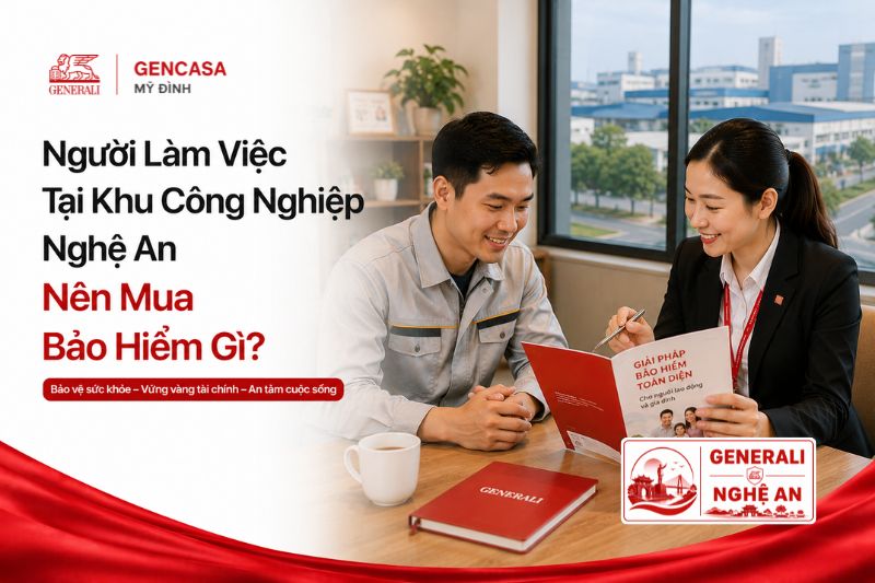 Người làm việc tại khu công nghiệp Nghệ An nên mua bảo hiểm gì.