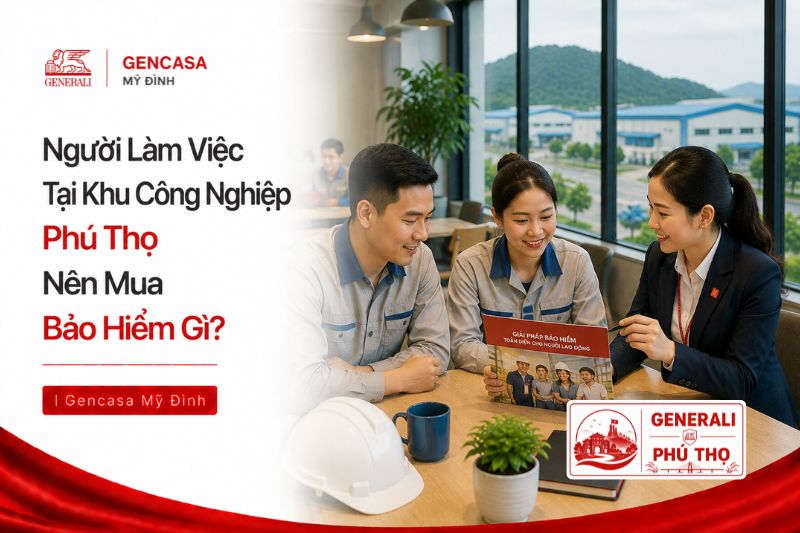 Người làm việc tại khu công nghiệp Phú Thọ nên mua bảo hiểm gì.