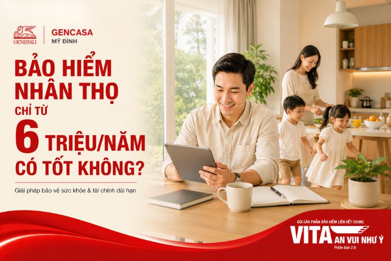 Bảo hiểm nhân thọ chỉ từ 6 triệu trên một năm có tốt không