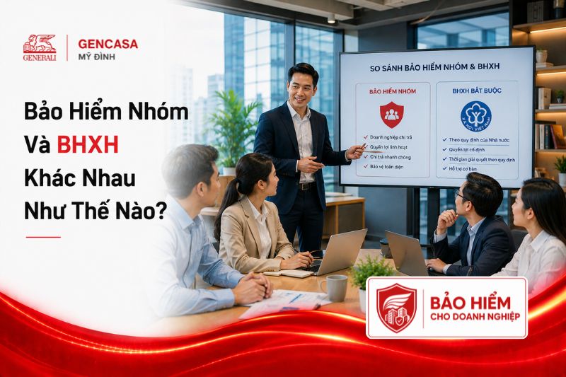 Bảo hiểm nhóm và bảo hiểm xã hội khác nhau như thế nào