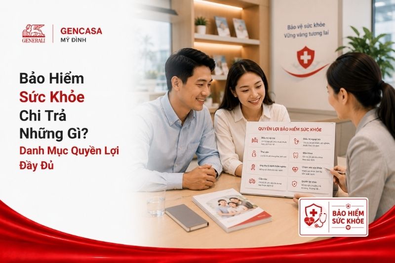 Bảo hiểm sức khỏe chi trả những gì, danh mục quyền lợi đầy đủ.