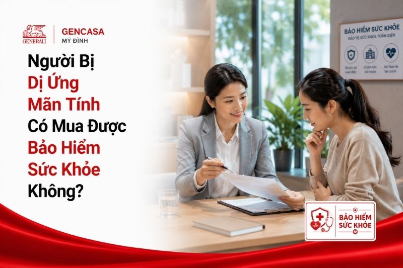 Người bị dị ứng mãn tính có mua được bảo hiểm sức khỏe không.