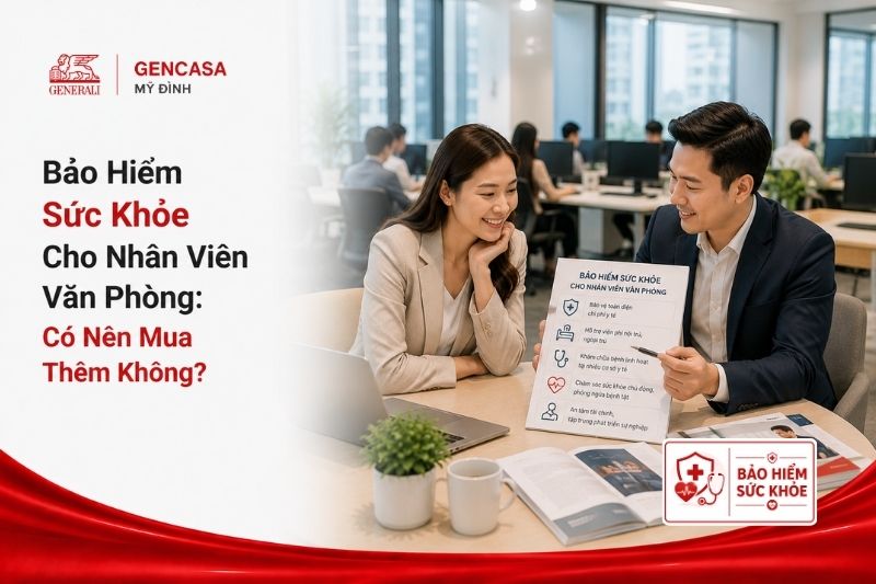 Bảo hiểm sức khỏe cho nhân viên văn phòng, có nên mua thêm không.
