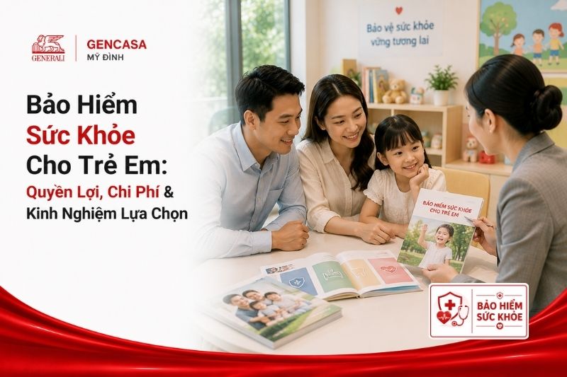 Quyền lợi, chi phí và kinh nghiệm lựa chọn mua bảo hiểm sức khỏe cho trẻ em.