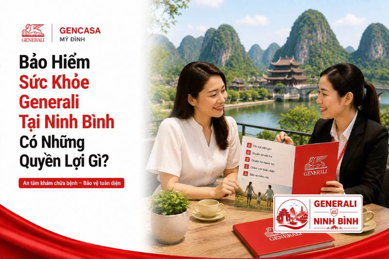 Bảo hiểm sức khỏe Generali tại Ninh Bình có những quyền lợi gì.