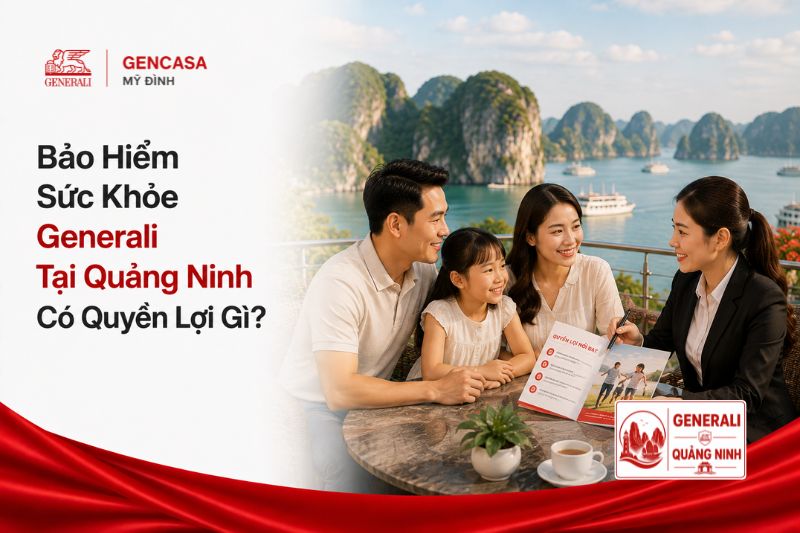 Bảo hiểm sức khỏe Generali tại Quảng Ninh có quyền lợi gì.