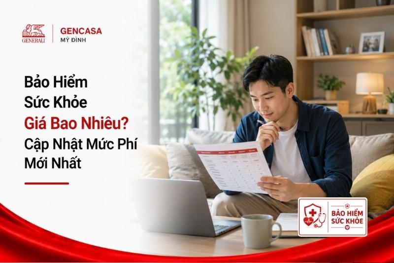 Bảo hiểm sức khỏe giá bao nhiêu, cập nhật mức phí mới nhất.