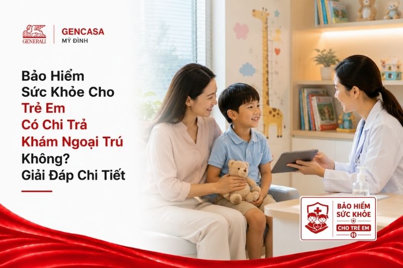 Bảo hiểm sức khỏe cho trẻ em có chi trả khám ngoại trú không.