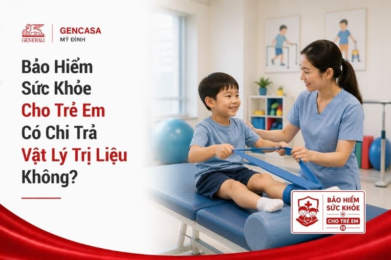 Bảo hiểm sức khỏe cho trẻ em có chi trả vật lý trị liệu không.