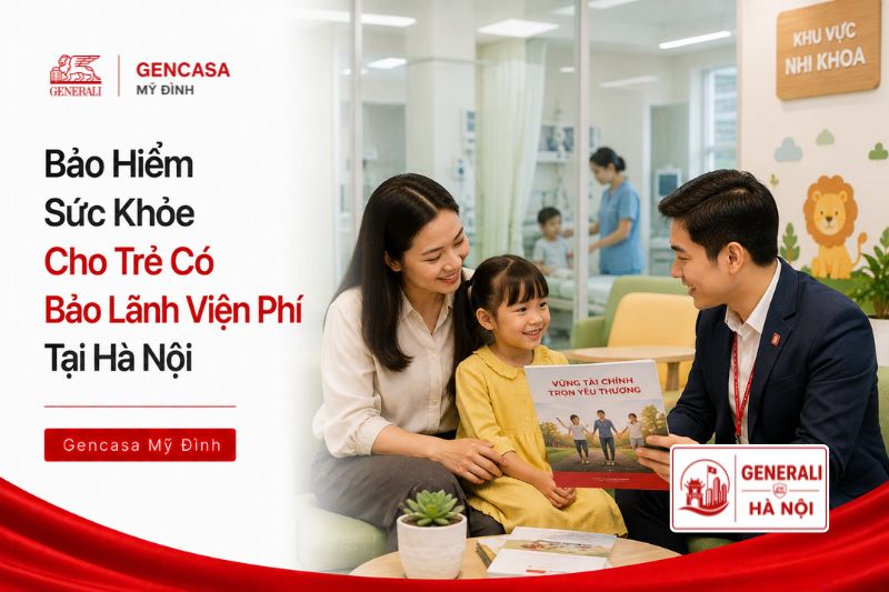 Bảo hiểm sức khỏe cho trẻ có bảo lãnh viện phí tại Hà Nội.