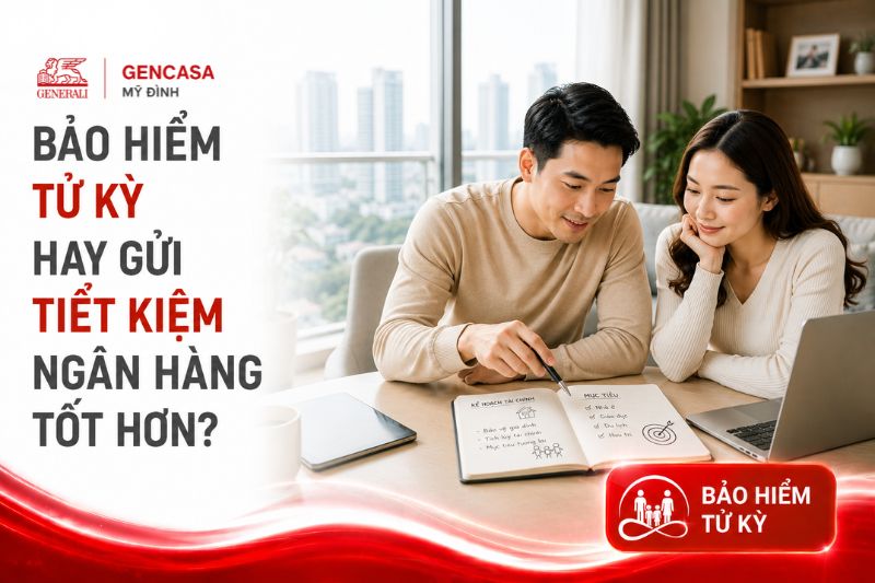 Hảo hiểm tử kỳ hay gửi tiết kiệm ngân hàng tối hơn