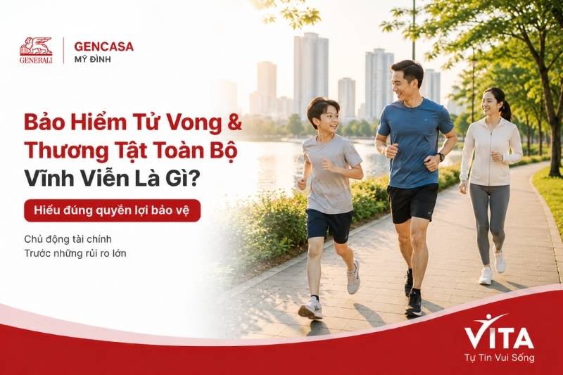 Bài viết giúp khách hàng hiểu rõ khái niệm, quyền lợi và vai trò của bảo hiểm tử vong và Thương tật toàn bộ vĩnh viễn trong kế hoạch bảo vệ tài chính dài hạn.