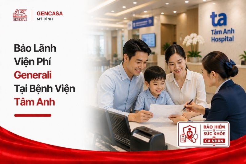 Bảo lãnh viện phí generali tại bệnh viện Tâm Anh.