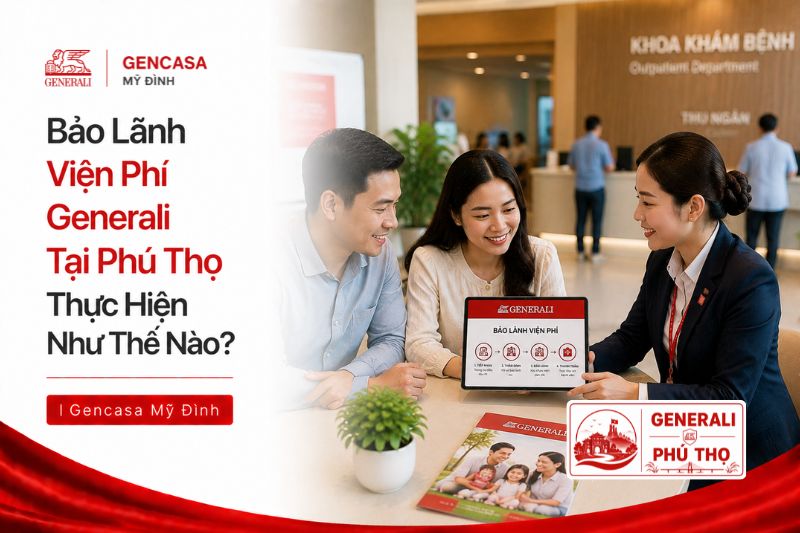 Bảo lãnh viện phí Generali tại Phú Thọ thực hiện như thế nào.