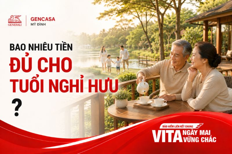 Bao nhiêu tiền đủ cho tuổi nghỉ hưu