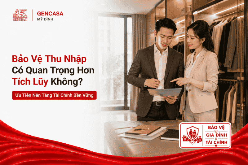 Bảo vệ thu nhập có quan trọng hơn tích lũy không