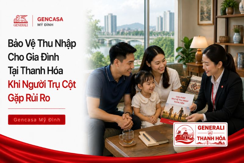 Bảo vệ thu nhập cho gia đình tại Thanh Hóa khi người trụ cột gặp rủi ro.