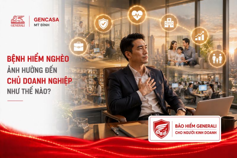 Bệnh hiểm nghèo ảnh hưởng đến chủ doah nghiệp như thế nào