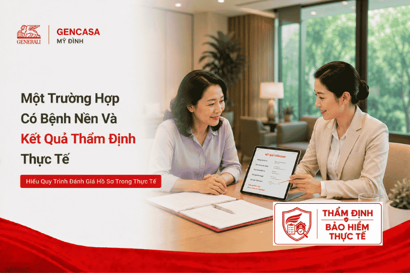 Một trường hợp có bệnh nền và kết quả thẩm định thực tế