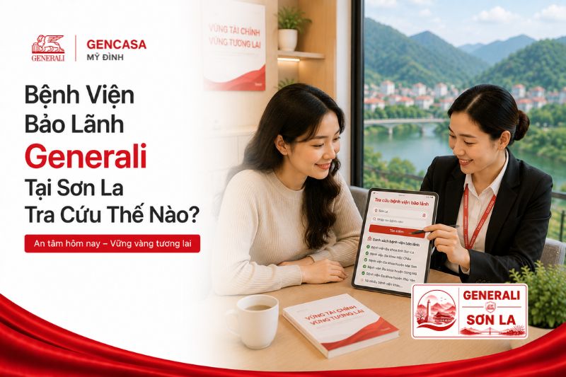 Bệnh viện bảo lãnh Generali tại Sơn La tra cứu thế nào.