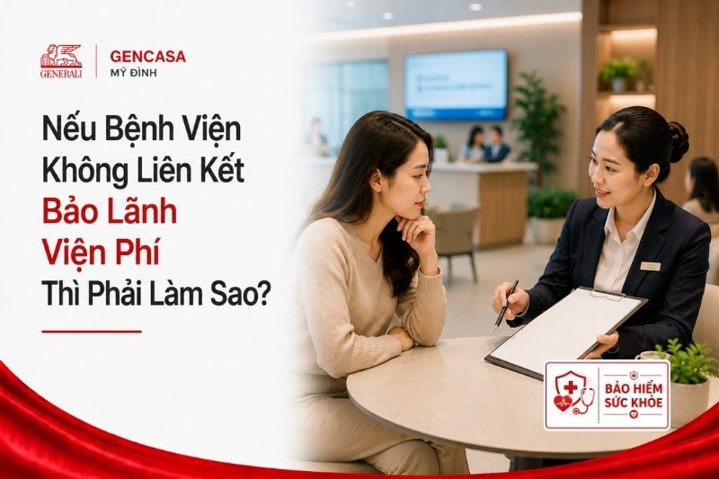 Nếu bệnh viện không liên kết bảo lãnh viện phí thì phải làm sao.
