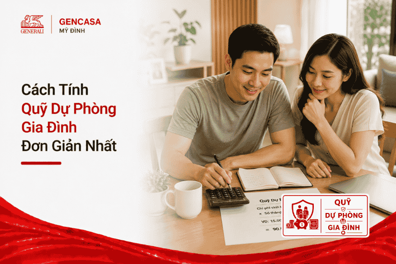 Cách tính quỹ dự phòng gia đình đơn giản nhất