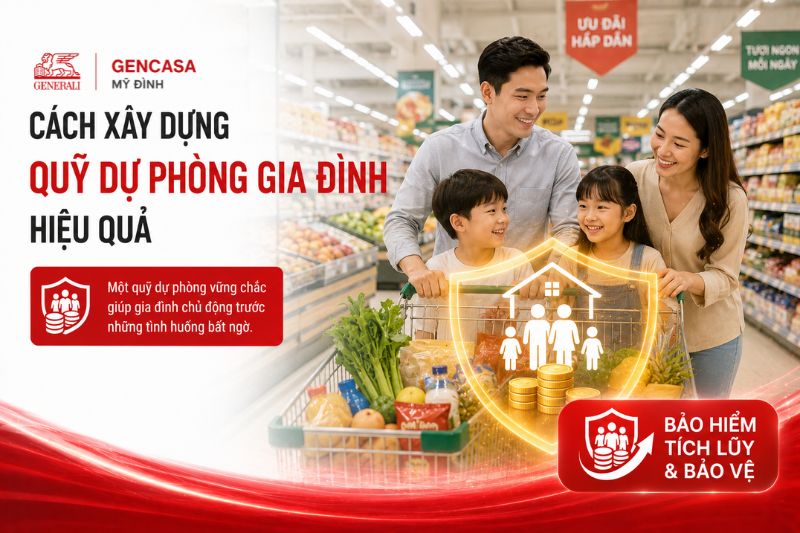 Cách xây dựng quỹ dự phòng gia đình hiệu quả