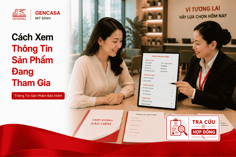 Cách xem thông tin sản phẩm đang tham gia